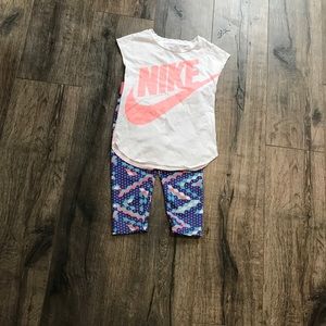 Nike tank and capris